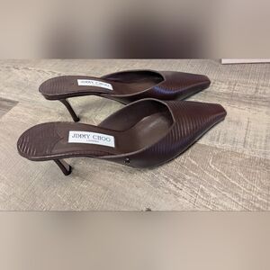 Jimmy Choo Dark Brown Heels